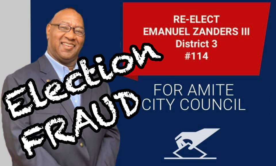 Amite City Councilman arrested for Voter Fraud