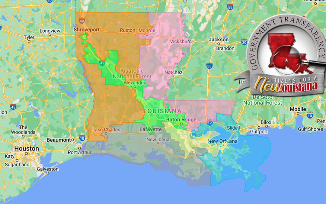 Louisiana Congressional Map 2024 – It’s zoomable!