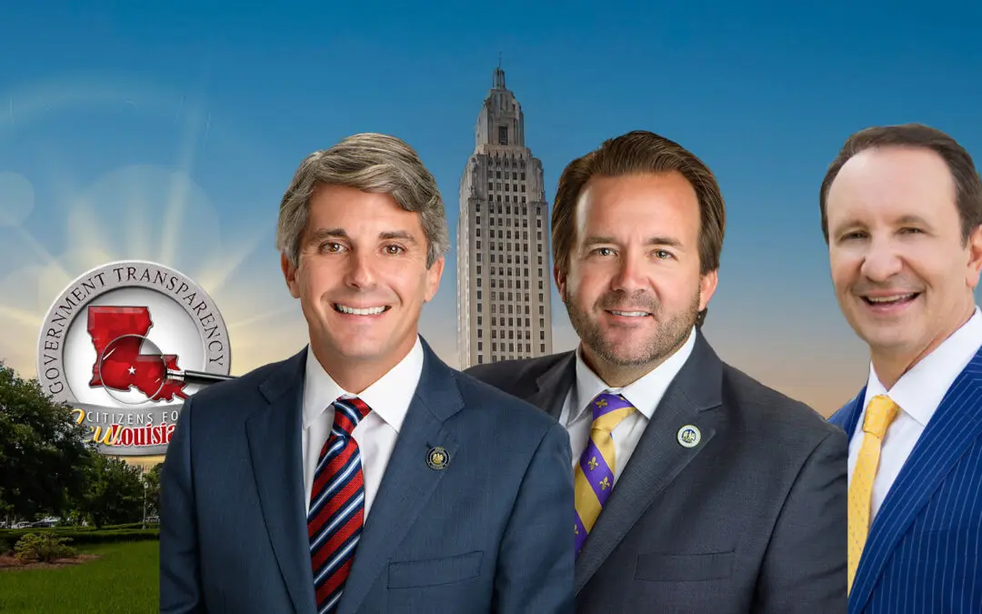 Louisiana legislative wins – a very promising start