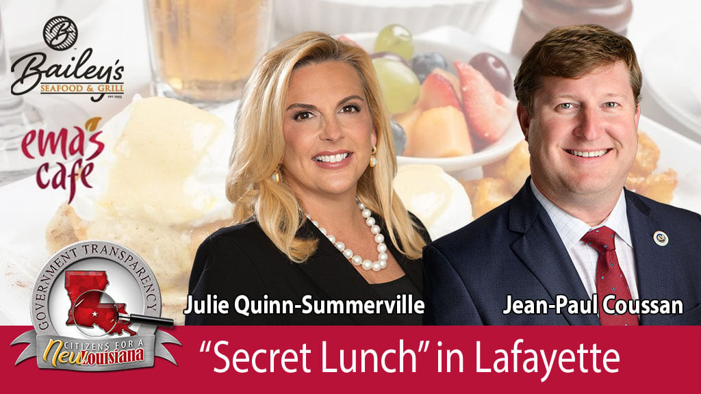 Secret Lunch with Julie Quinn-Summerville and Jean-Paul Coussan